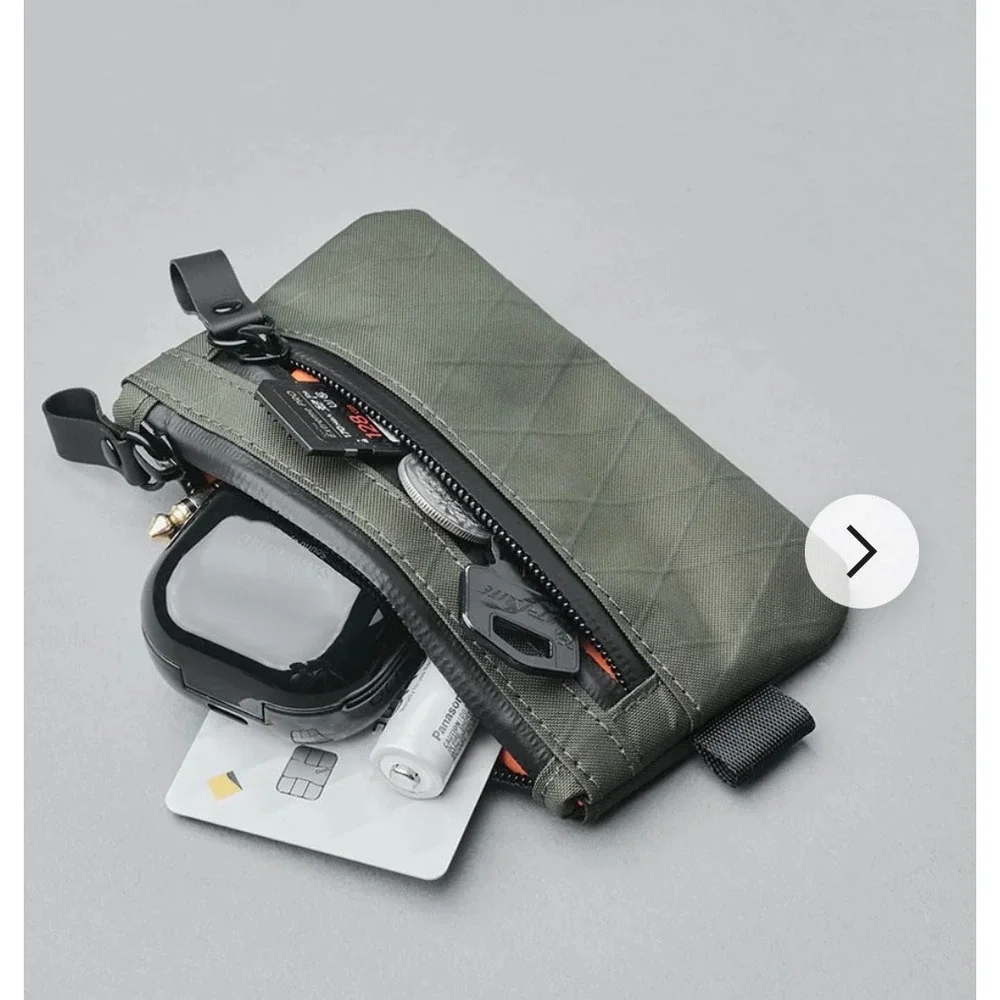 NWT Alpaka Zip Pouch Dark Green X-Pac VX21 Tactical RFID Wallet Weatherproof